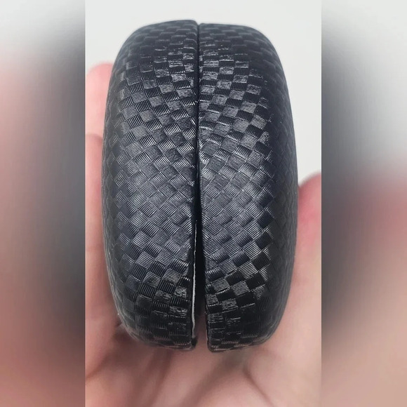 Ray-Ban Black Carbon Fiber Style Eyeglass Hard Clam Shell CASE ONLY - Picture 7 of 13